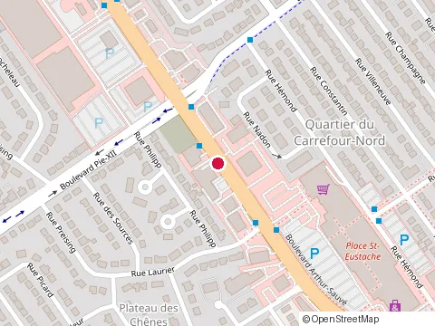 Location of le Lunetier at 400 Bd Arthur-Sauvé, Saint-Eustache