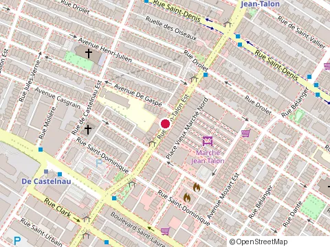 Location of le Relais Boréale Montréal - Microbrasserie & Boutique at 159 Rue Jean-Talon O, Montréal