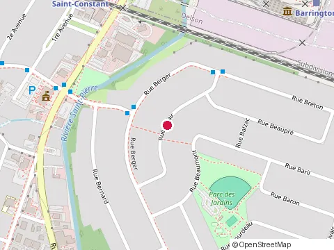 Location of les Clôtures B.M.C at 155 Rue B?Lair, Saint-Constant