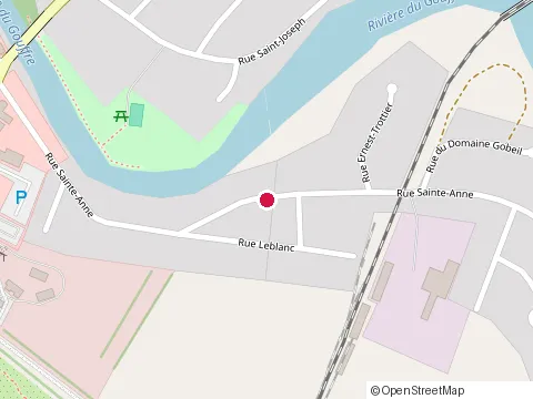 Location of les Entreprises Jacques Dufour & Fils Inc. at 106 Rue-Sainte Anne, Baie-Saint-Paul