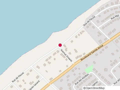 Location of les Habitations Mont Carleton at 532 boulevard Ste-Anne, Rimouski