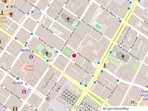 Location of Logient X Wepoint at 606 Rue Cathcart Bureau 400, Montréal