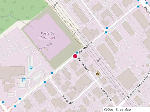 Location of M E P Technologies Inc at 3100 Rue Peugeot, Laval
