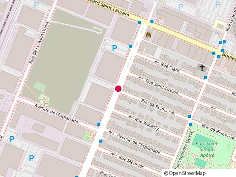 Location of Mahdi Ansari Real Estate Broker at 9280 boulevard de l'Acadie, Montréal
