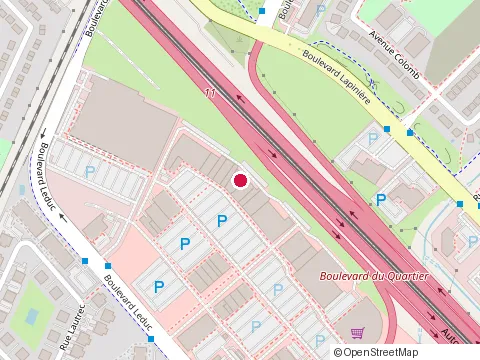 Location of Maison Corbeil + Must Société at 8480 boulevard Leduc, Brossard