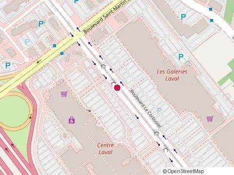 Location of Maisons Laprise - Laval at 1600 boulevard le Corbusier Local 52, Laval
