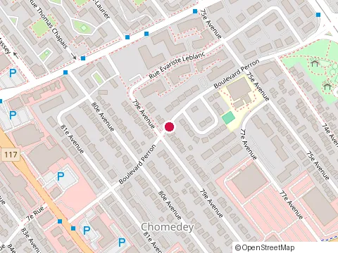 Location of Manoir Saint-Patrice at 3615 Boulevard Perron, Laval