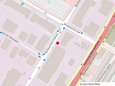 Location of Mesar Inc at 9310 Boulevard des Sciences, Anjou