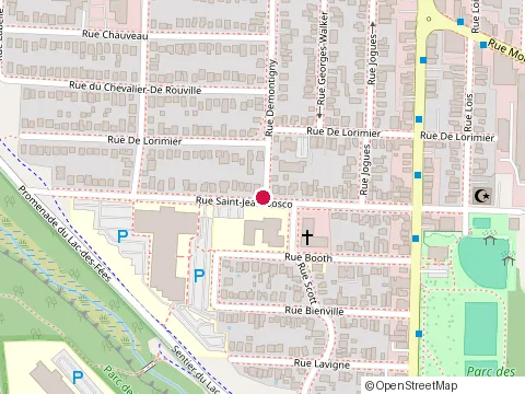 Location of Moca Loca Café at 101 Rue Saint-Jean-Bosco, Gatineau