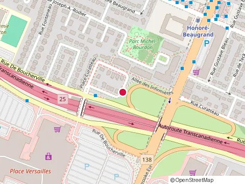 Location of Montreal Gateway Terminals Partnership at 305 Rue Curatteau, Montréal