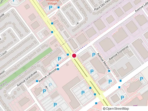 Location of Mr. Puffs at 993 Boulevard Saint-Jean, Pointe-Claire