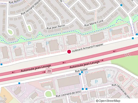 Location of Mr. Puffs at 183 boulevard Armand-Frappier Ste 100, Sainte-Julie