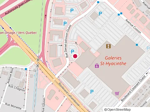Location of Mr. Puffs at 1355 Rue Daniel-Johnson O, Saint-Hyacinthe