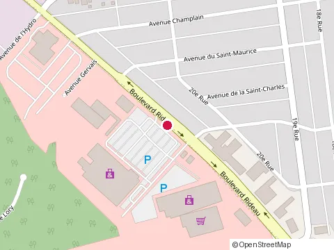 Location of Mr. Puffs at 227 boulevard Rideau #101, Rouyn-Noranda
