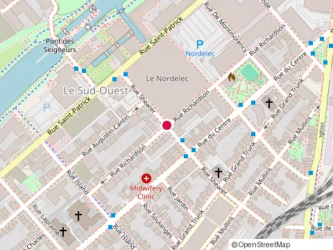 Location of Nexus Innovations at Rue Richardson Suite 4513, Montréal