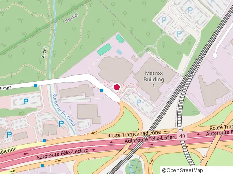 Location of Nice Canada at 1380 Boulevard Saint-Régis, Dorval
