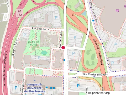 Location of Orckestra at 1111 Rue Saint-Charles O #255, Longueuil