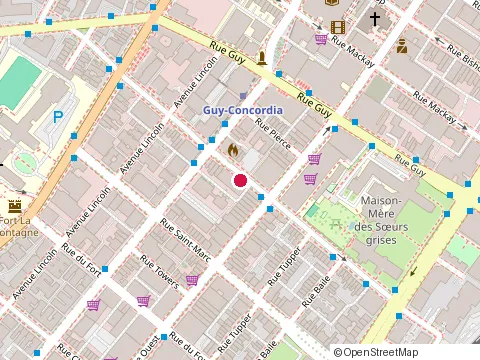 Location of Otto Yakitori Izakaya at 1441 Rue St Mathieu, Montréal