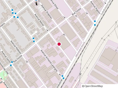 Location of Pavage Bucaro Inc - Asphalte et Aménagement Pavé Montréal at 10441 avenue Balzac, Montréal