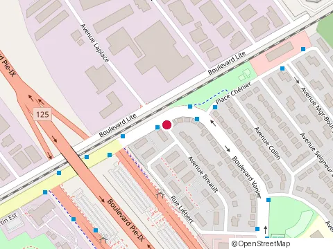Location of Pharmacie Suzanne Guirguis at 1110 Bd Vanier, Laval