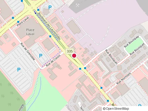 Location of Pizza Salvatoré at 1093 Boulevard des Laurentides, Laval