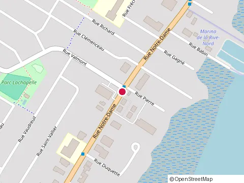 Location of Pizza Salvatoré at 760 Rue Notre-Dame, Repentigny