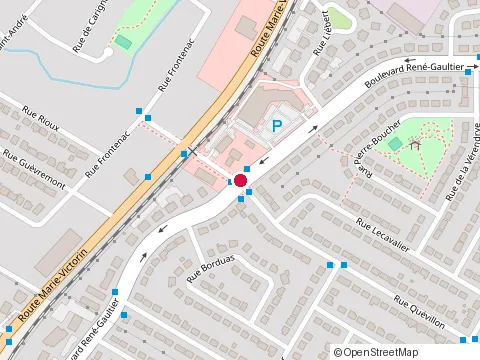 Location of Pizza Salvatoré at 99 Rue Quévillon, Varennes