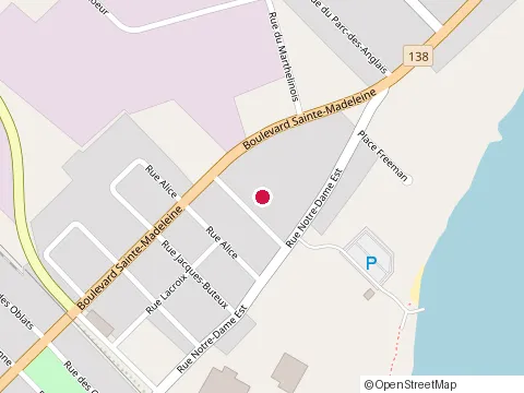 Location of Pizzeria at 67 Sainte-Madeleine Boul, Trois-Rivières