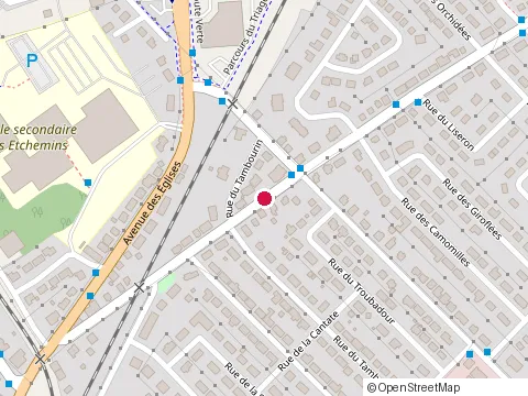 Location of Pizzeria 67 at 5312 avenue des Belles-Amours, Charny