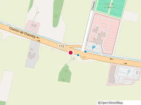 Location of Poulet Rouge at 2345 Chemin de Chambly, Carignan