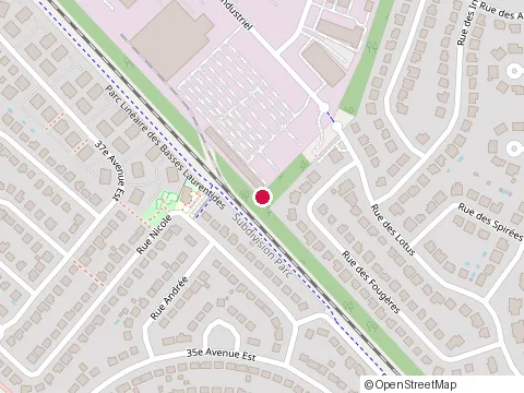 Location of Poulet Rouge at 324 Bd Curé-Labelle, Sainte-Thérèse
