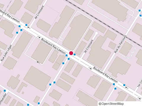 Location of Powrmatic du Canada Ltd (Succ.Montreal et Bureau Chef) at 9530 Ray-Lawson Blvd, Anjou