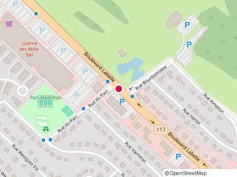 Location of Prex Transforms Your Home at 104-277 boulevard Labelle, Rosemère