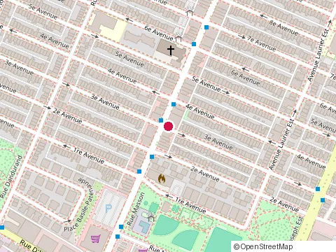 Location of Re/Max : Vincent Leduc É.A. - Courtier Immobilier at 5323 3E Avenue, Montréal