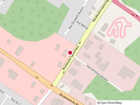 Location of Refraco Inc. at 1207 Rue Antonio Lemaire, Chicoutimi