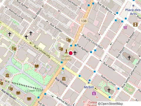 Location of Restaurant Bio Optimum at 2090 Av Union, Montréal