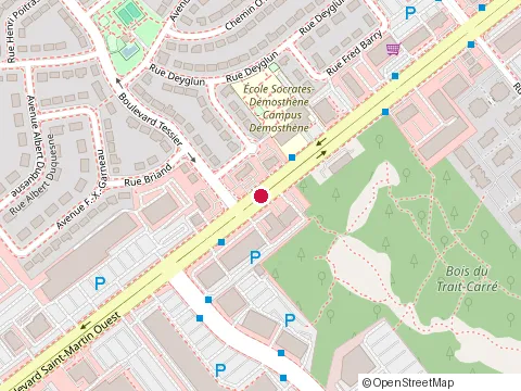 Location of Restaurant Casa Grecque at 1459 boulevard Saint-Martin O, Laval