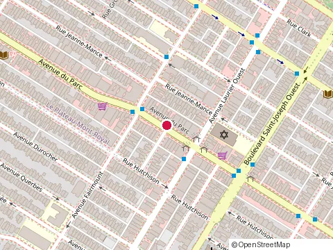 Location of Restaurant Jardin Tropical at 5136 avenue du Parc, Montréal