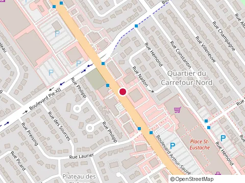 Location of Restaurant Scores at 413 Bd Arthur-Sauvé, Saint-Eustache