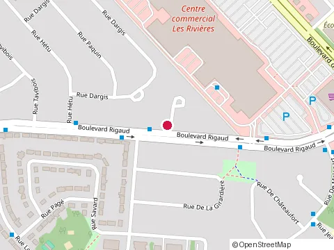 Location of Restaurant Scores at 4225 Bd des Forges, Trois-Rivières