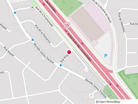 Location of Rimas-Québec at Place Citation, Saint-Jérôme