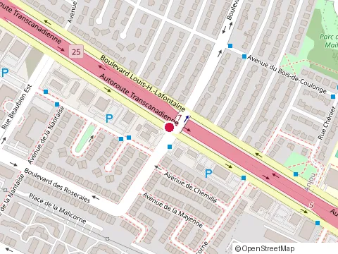 Location of Ristorante Georgio at 6130 boulevard Louis-H.-Lafontaine, Anjou