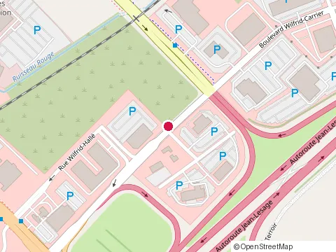 Location of Rôtisserie Scores at 5875 Rue des Arpents, Lévis