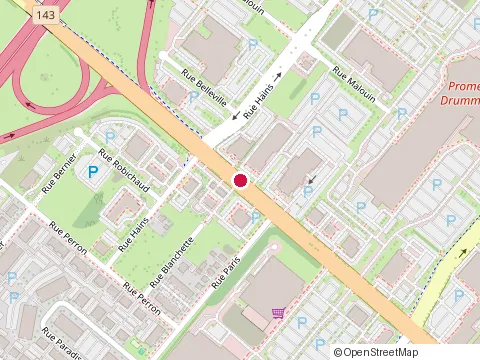 Location of Rotisserie St-Hubert at 125 boulevard Saint-Joseph, Drummondville