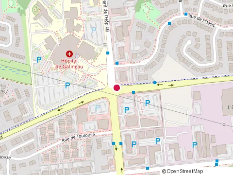 Location of Royal Lepage la Renaissance at 139 Bd de l'Hôpital, Gatineau