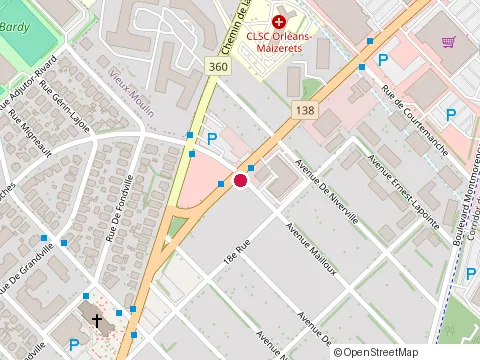 Location of Servirplus Centre de Santé Voyage at 1901 Avenue Mailloux, Québec