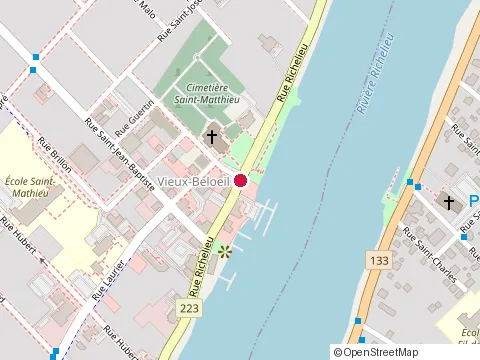 Location of Servirplus Soins de Santé et Services Psychosociaux at 1014 Rue Richelieu, Beloeil