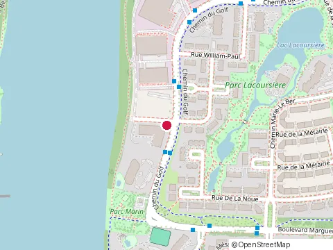 Location of Simutech Group at Chem du Golf 202, Verdun