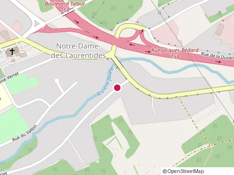 Location of St Vincent de Paul Society at Rue Moïse-Verret 45, Québec