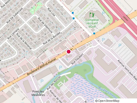 Location of Structures Ultratec Inc (les) at Boulevard Wilfrid-Hamel, Québec